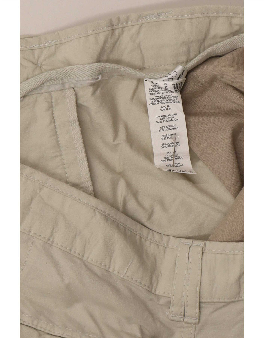 Bermude pentru bărbați Marks & Spencer Cargo W36 Large Beige Bumbac