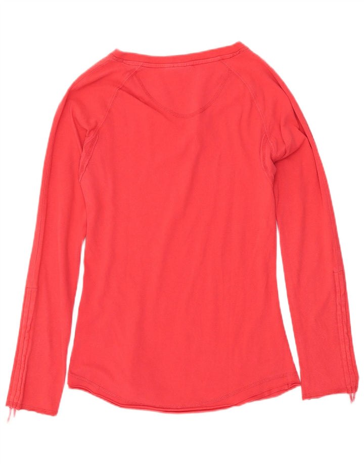 Top pentru femei PUMA cu mânecă lungă UK 12 Medium Red