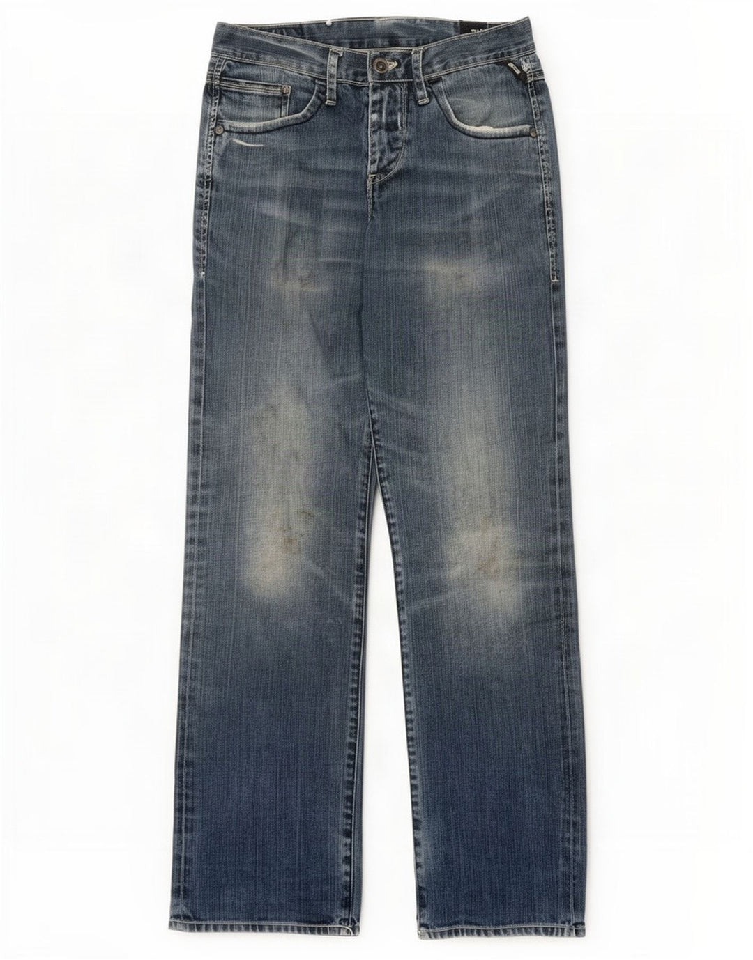 Blugi drepți pentru bărbați Jack & Jones W30 L31 albastru
