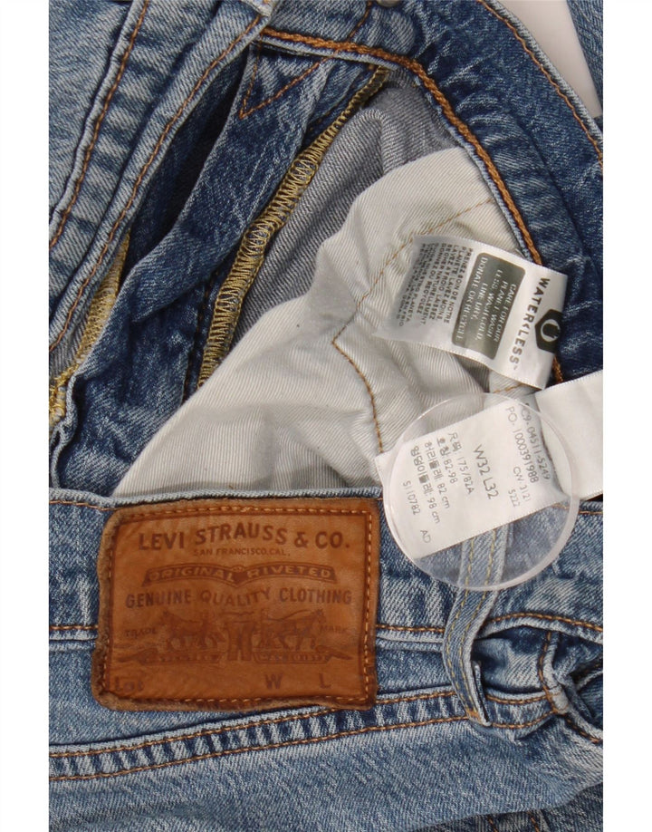Blugi slim pentru bărbați LEVI'S W32 L32 Bumbac albastru
