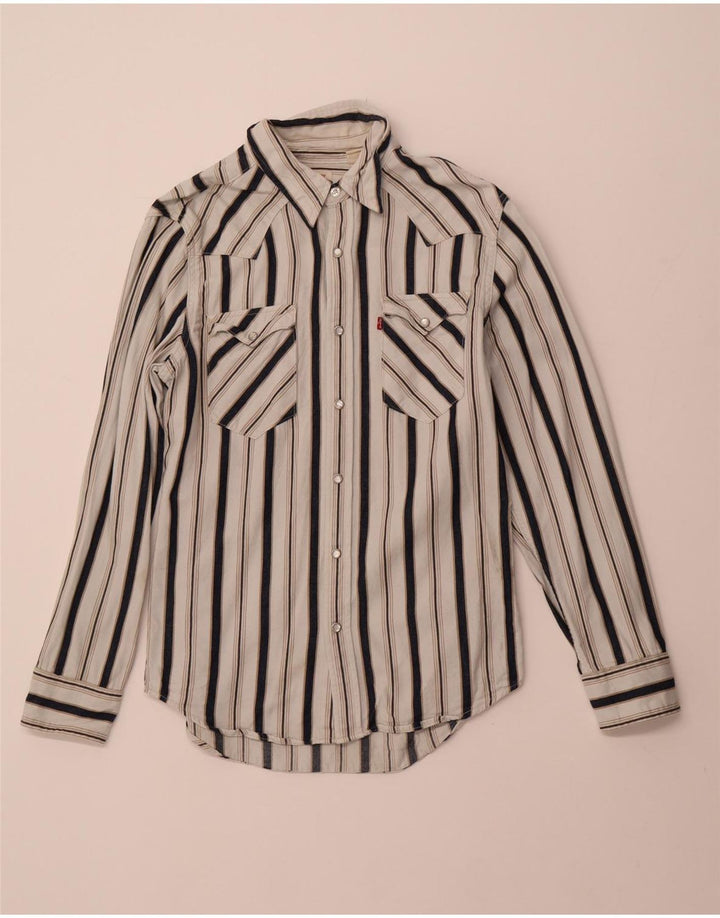 Cămașă de flanel pentru bărbați LEVI'S, cu dungi albe mici