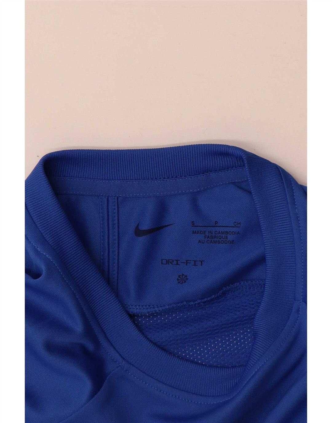 Tricou pentru bărbați Nike Dri Fit Top mic albastru Colorblock