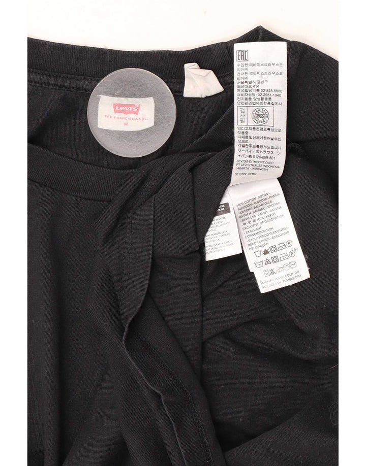 Tricou pentru femei Levi's Top UK 14 Medium Black Bumbac