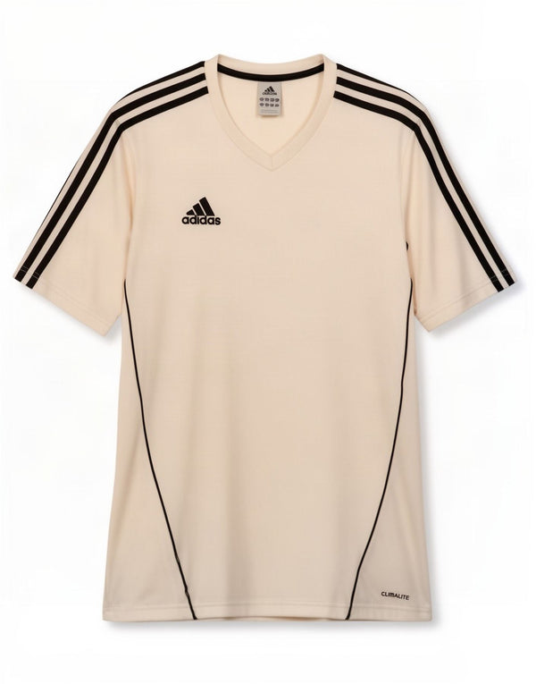 Tricou Adidas Climalite pentru bărbați Top Medium Alb Poliester