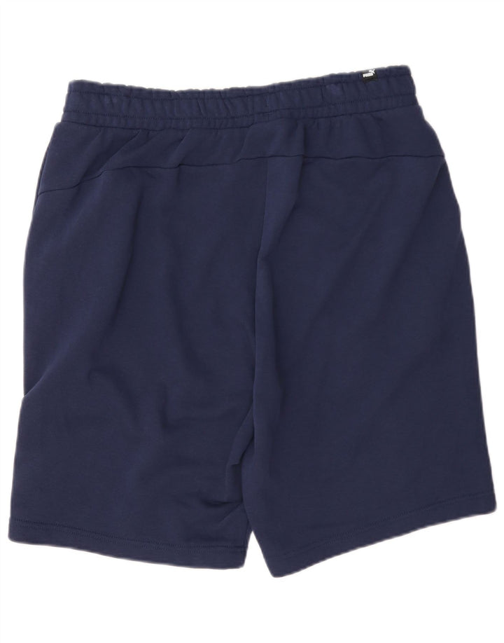 Pantaloni scurți sport Puma pentru bărbați, mari, albastru, bumbac