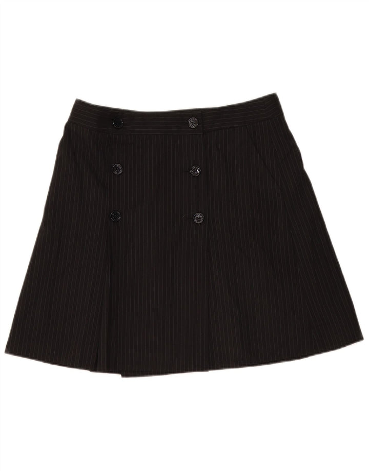 Fusta Wrap pentru femei Iceberg IT 42 Medium W32 Poliester cu dungi negre
