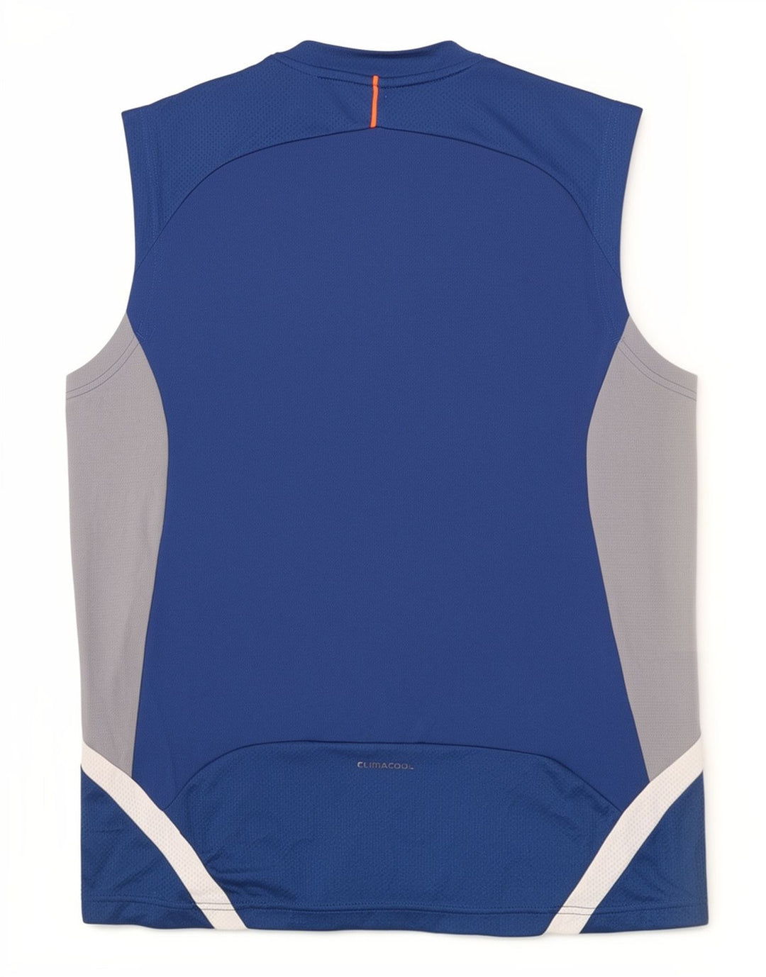 Vest Top Climacool pentru bărbați Adidas, albastru mediu, poliester color bloc
