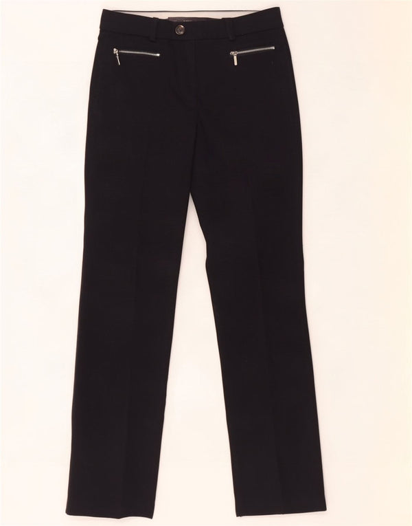 Pantaloni chino drepți pentru femei Marks & Spencer UK 6 XS W28 L28 bleumarin