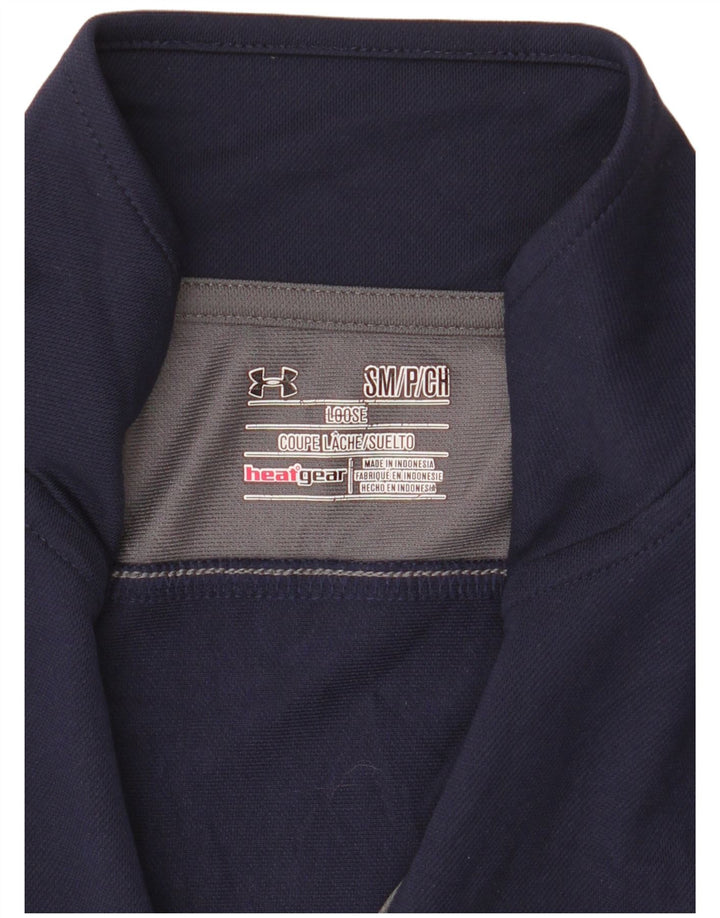 Jachetă de trening Under Armour Heat Gear pentru bărbați, mică, bleumarin