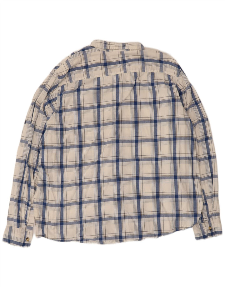 Cămașă pentru bărbați Wrangler 2XL, bumbac cu carouri albe