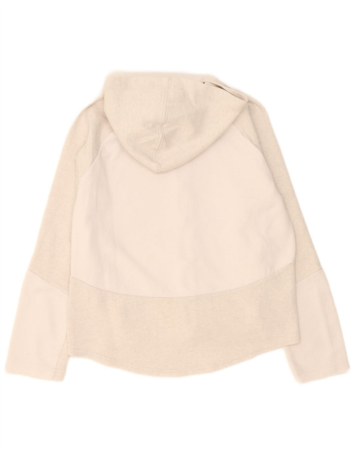 Pulover Puma pentru femei, cu fermoar, UK 14, gri mediu, bloc de culoare