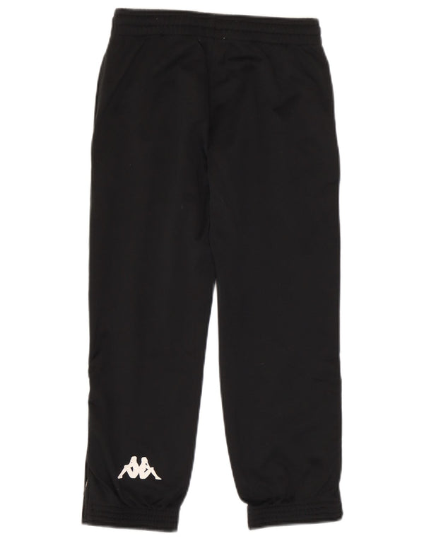 Kappa Băieți Pantaloni De Trening Grafic Joggeri 5-6 Ani Negru