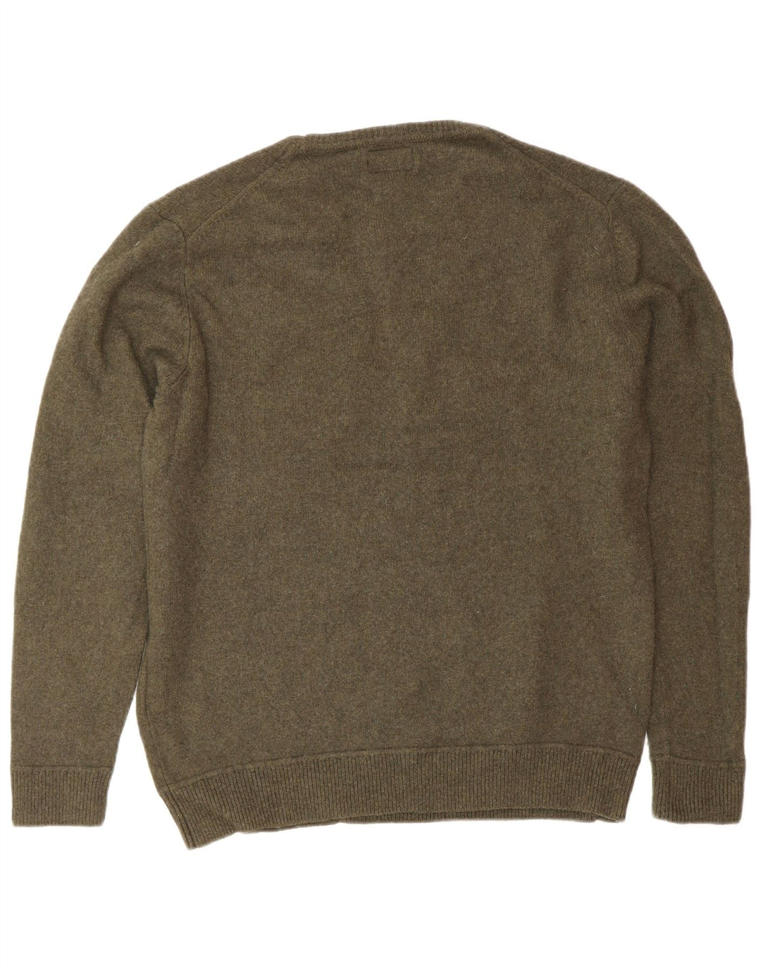 Pulover pentru damă SUPERDRY cu decolteu triplu UK 20 2XL Lână verde