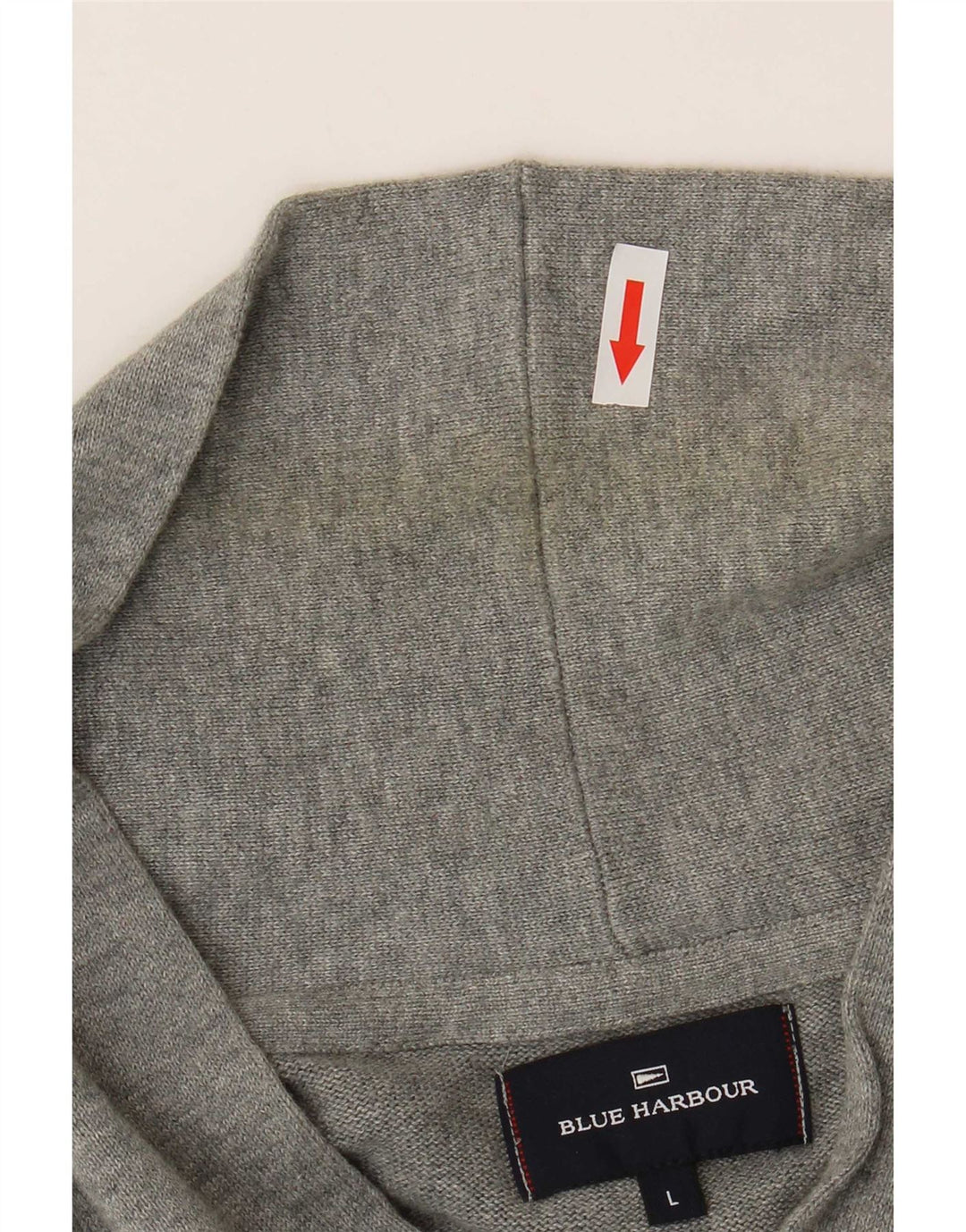 Pulover cardigan pentru bărbați Marks & Spencer, mare, gri, bumbac