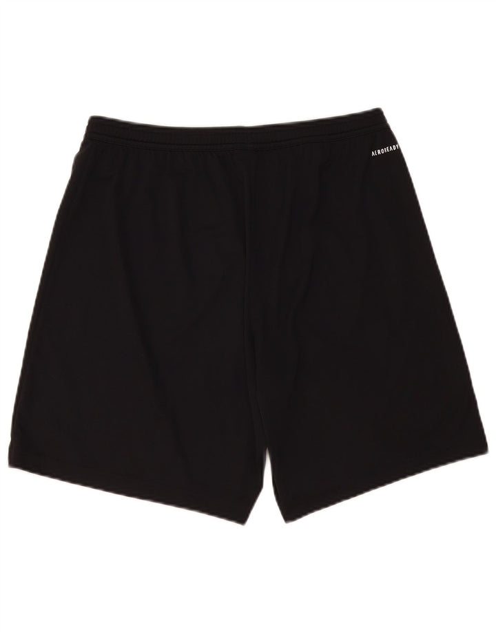 Pantaloni scurți sport Aeroready ADIDAS, mari, negri