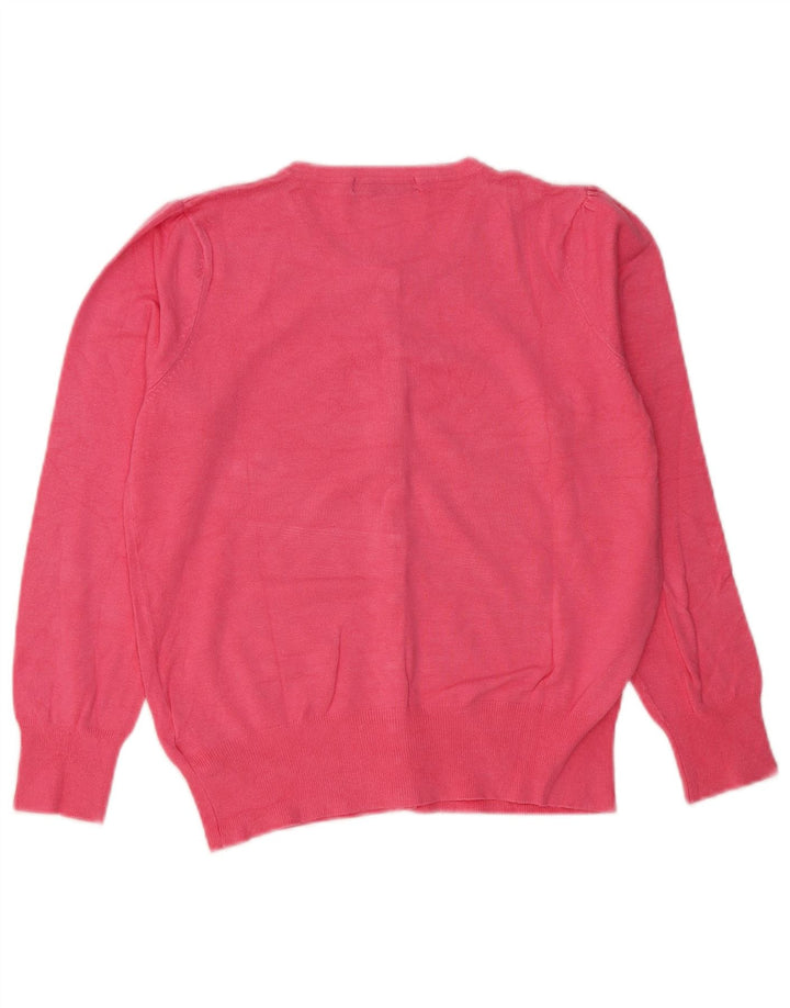 Pulover cardigan pentru femei Marks & Spencer UK 12 Medium Pink Viscose