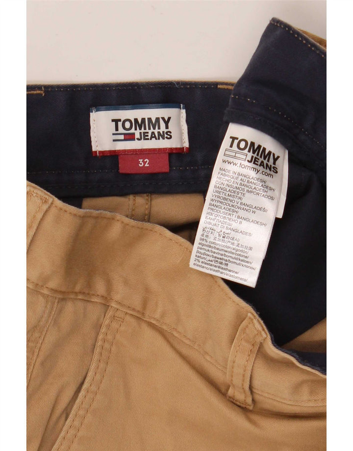 Pantaloni scurți chino pentru bărbați Tommy Hilfiger W32 bumbac mediu bej