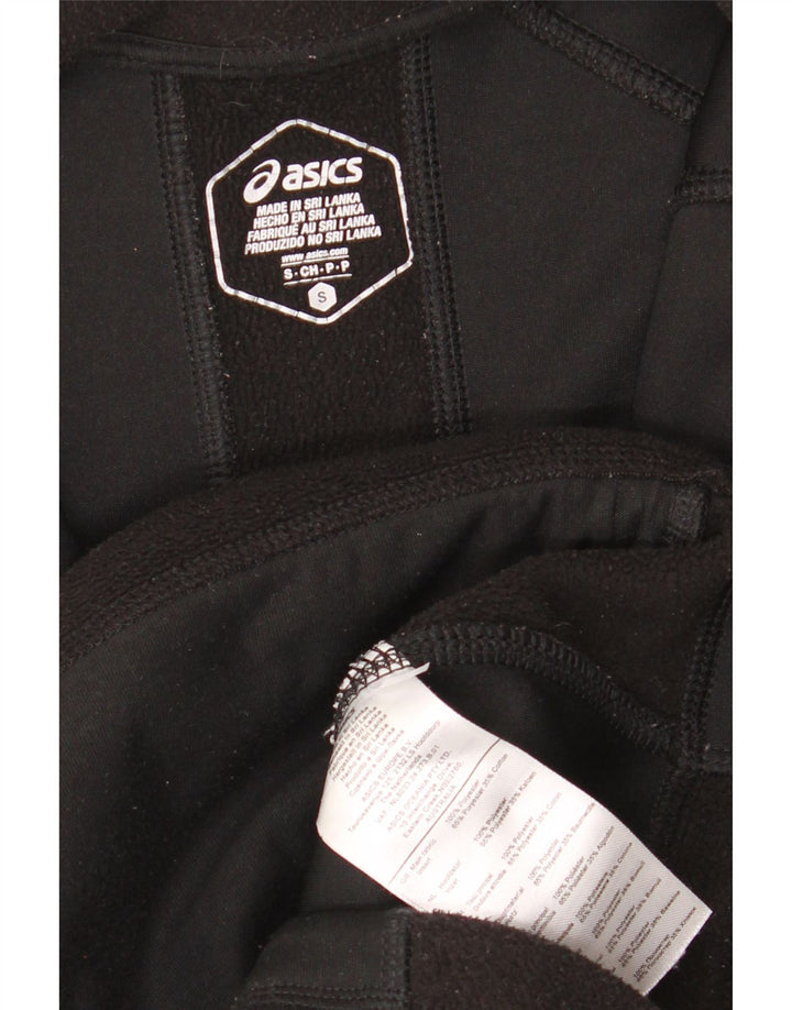 Jachetă polară pentru femei ASICS UK 10, poliester negru mic