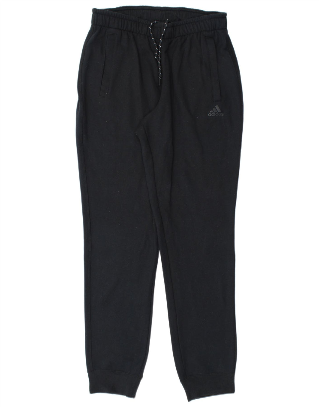 Pantaloni de trening Adidas Climalite pentru bărbați Joggeri poliester mediu negru