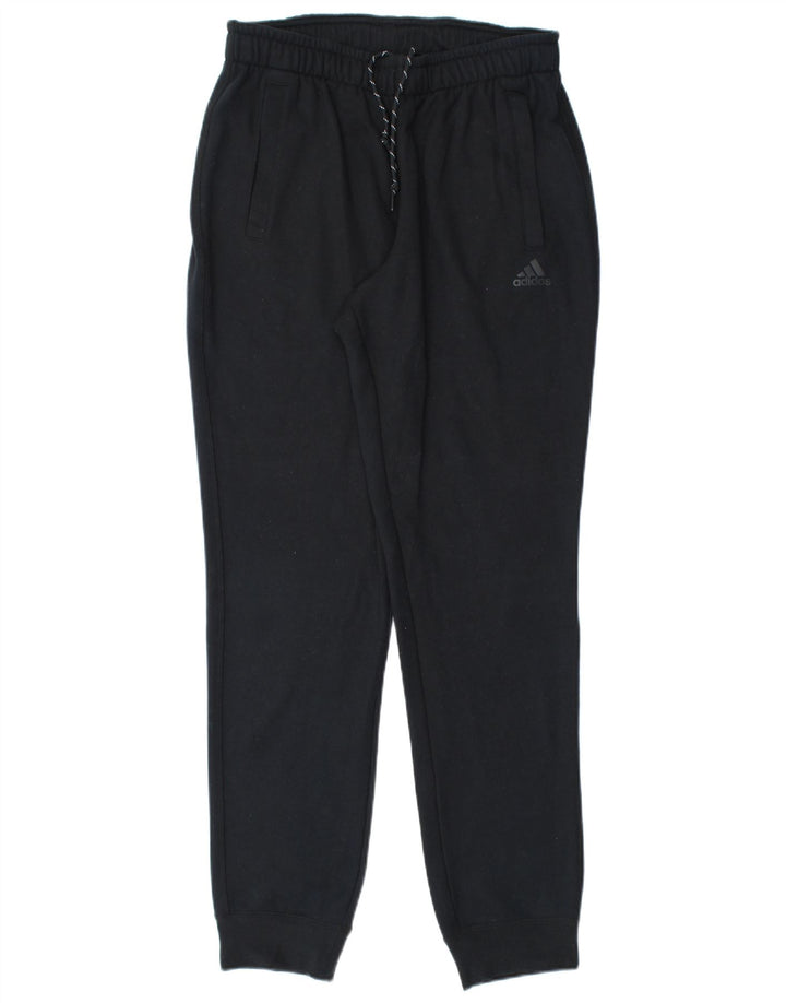 Pantaloni de trening Adidas Climalite pentru bărbați Joggeri poliester mediu negru