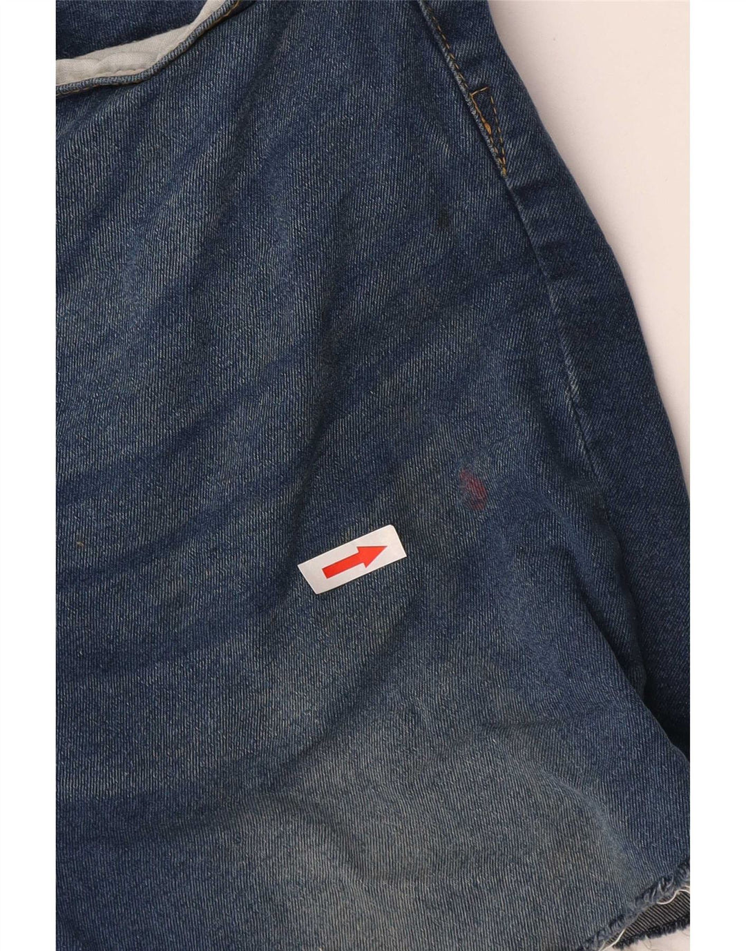 Pantaloni scurți din denim skinny pentru bărbați French Connection W32, bumbac albastru mediu