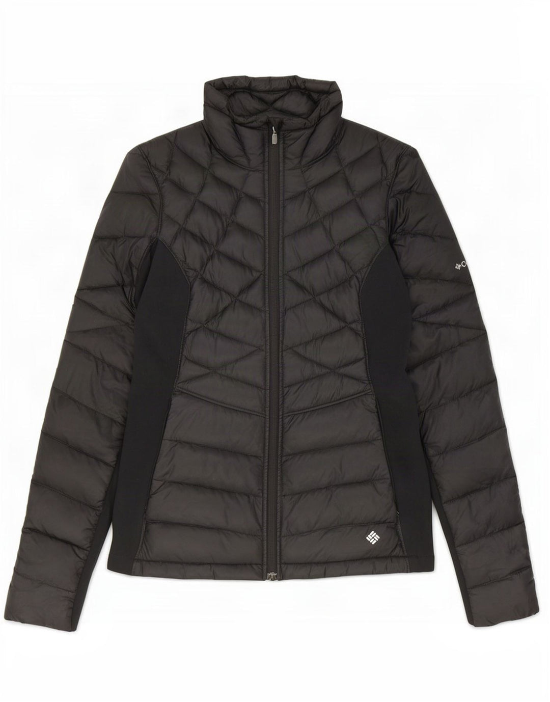 Jachetă căptușită Columbia pentru bărbați UK 38 Medium Black Colorblock Nylon