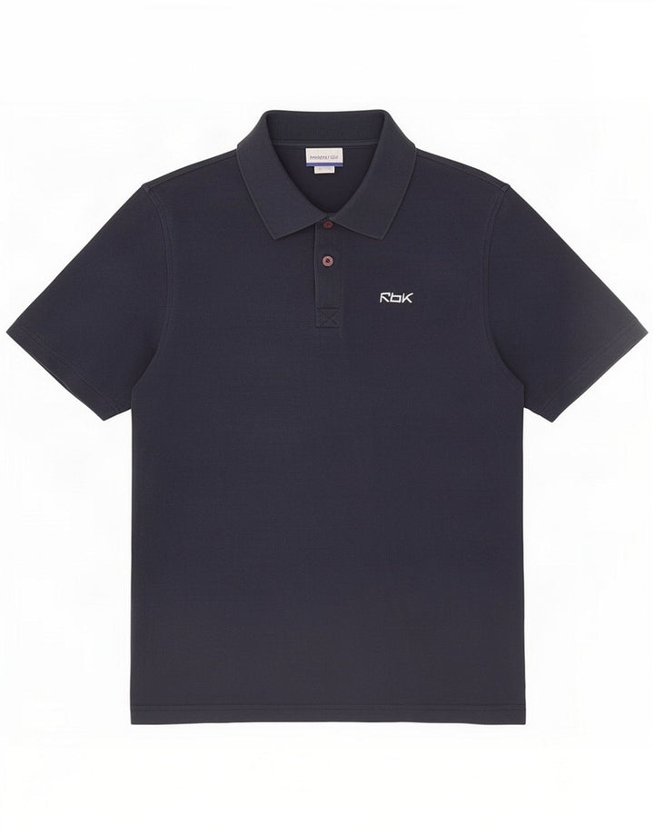Treu polo pentru bărbați Reebok, mediu bleumarin, bumbac