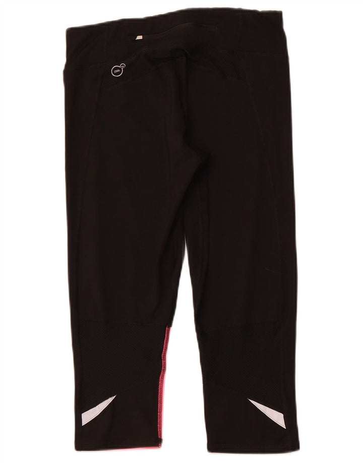 Leggings Capri Puma pentru femei UK 12 Medium Black Colorblock Poliester