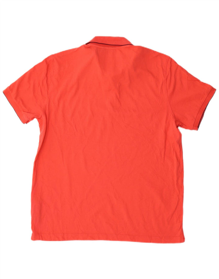 Tricou polo Massimo Dutti XL bumbac roșu