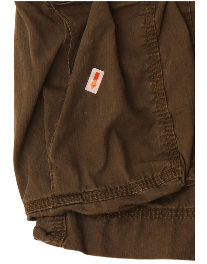 Pantaloni scurți cargo Marlboro Classics pentru bărbați W38 XL din bumbac kaki