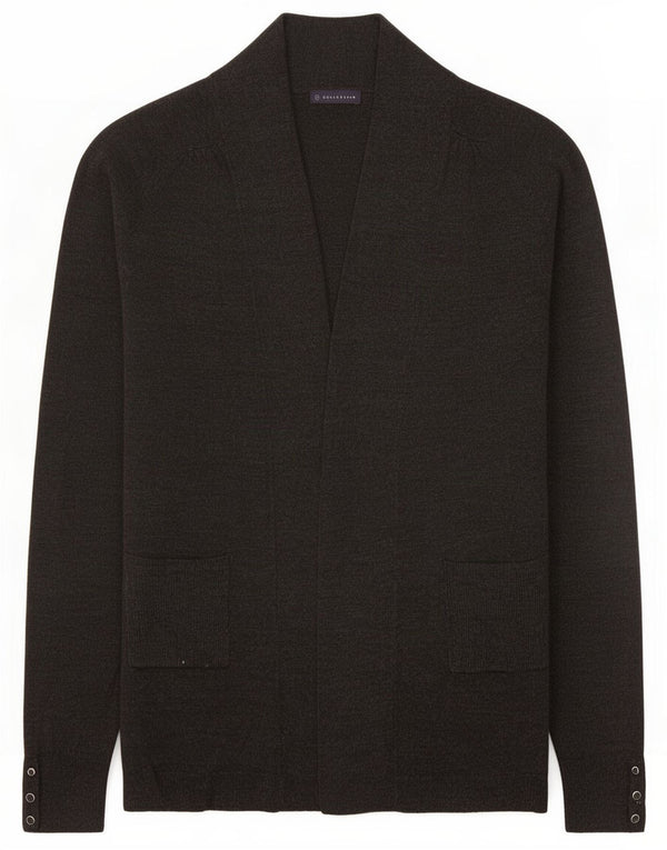 Pulover cardigan deschis pentru femei Marks & Spencer UK 10 mic gri