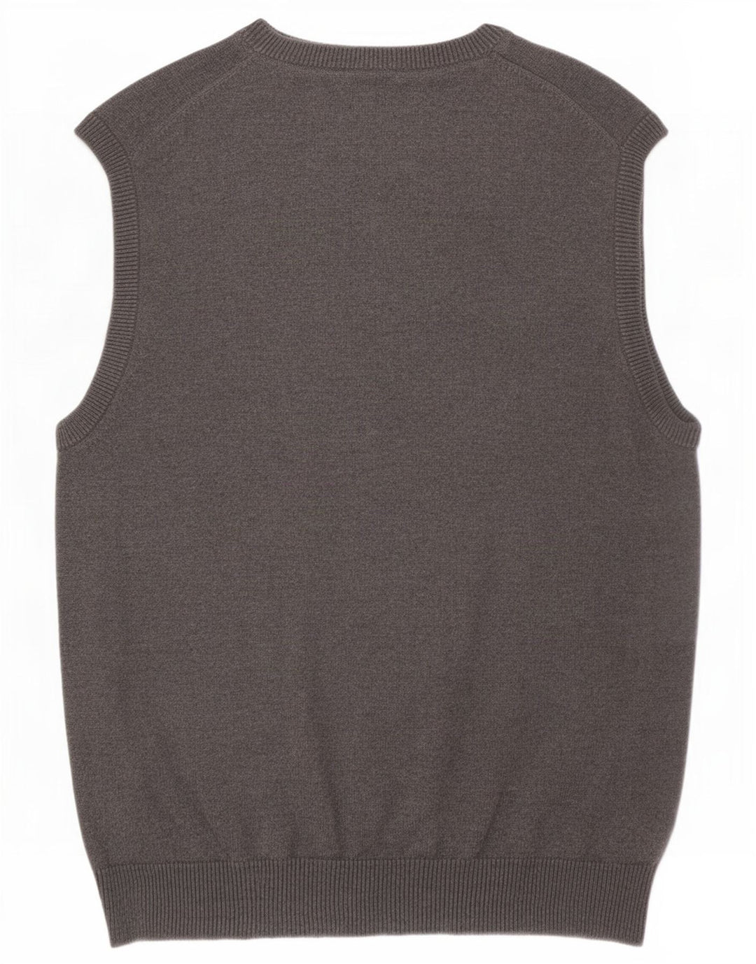 Marks & Spencer Mens Regular Fit Vest Tank Top Bumbac Gri mediu
