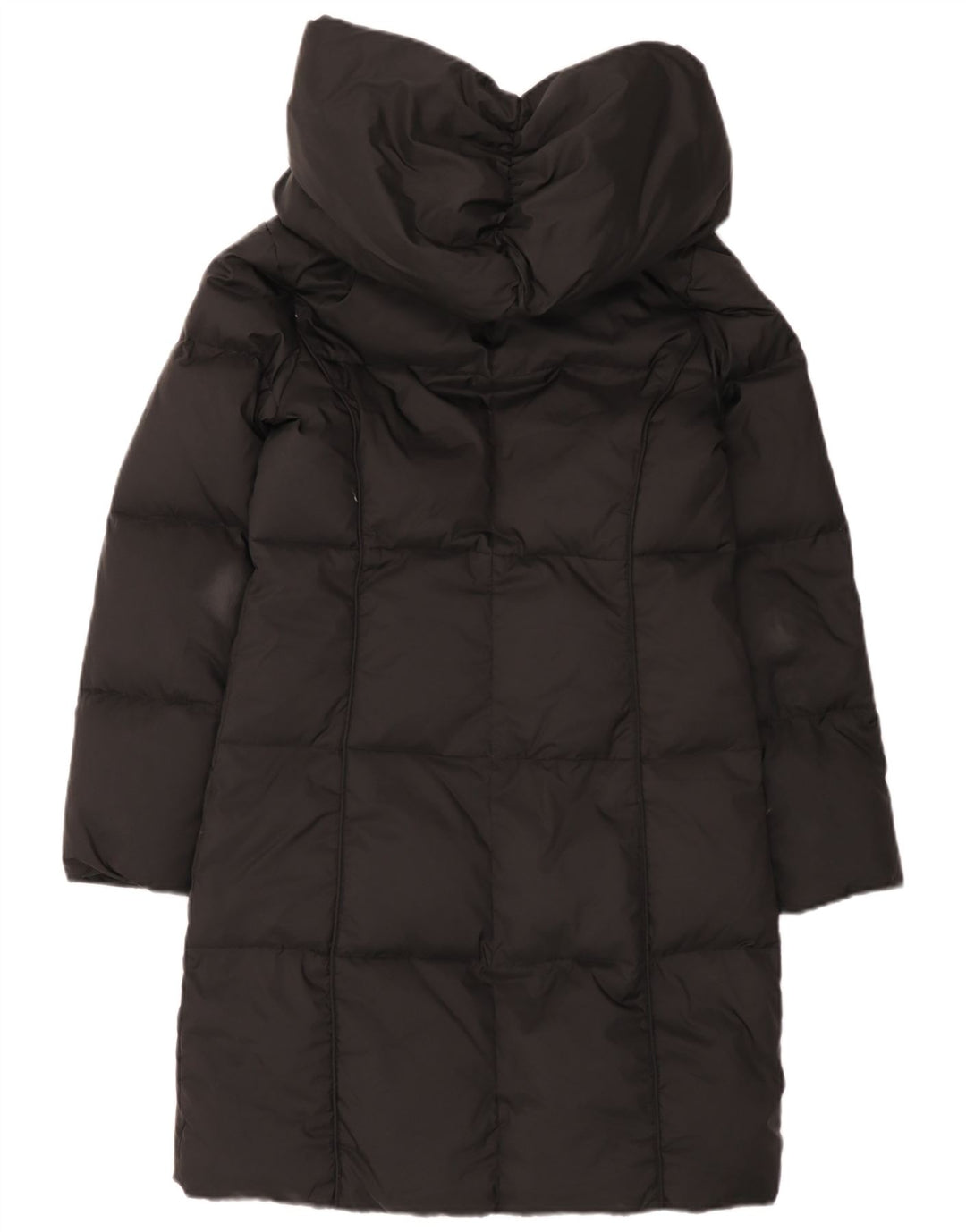 Palton capitonat supradimensionat pentru femei Michael Kors, UK 6 XS, poliester negru