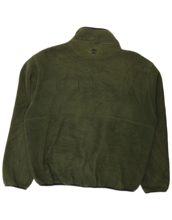 Jachetă polară pentru bărbați Timberland UK 40 Poliester verde mare