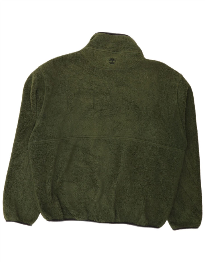 Jachetă polară pentru bărbați Timberland UK 40 Poliester verde mare