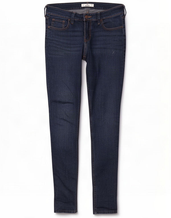 Hollister Jeans skinny pentru femei US 9 Medium W29 L31 Bleumarin Bumbac