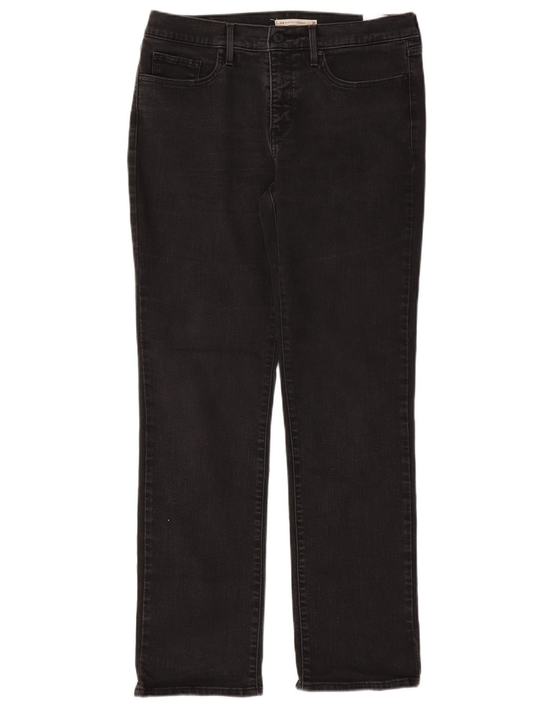 Blugi drepti pentru femei Levi's W31 L32 bumbac negru