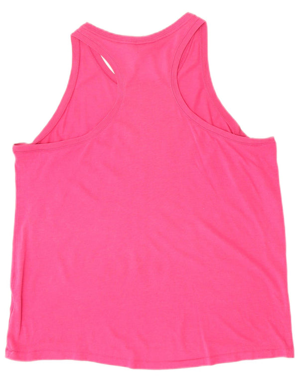 Top cu vestă grafică Nike pentru femei UK 14 Roz mediu