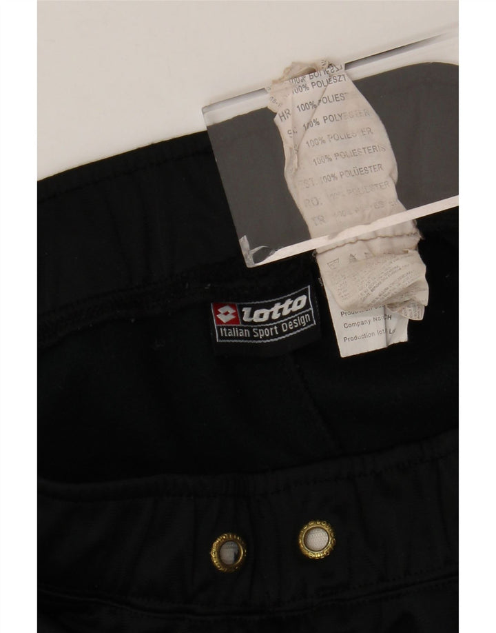 Pantaloni de trening LOTTO pentru femei UK 14 Poliester negru mare