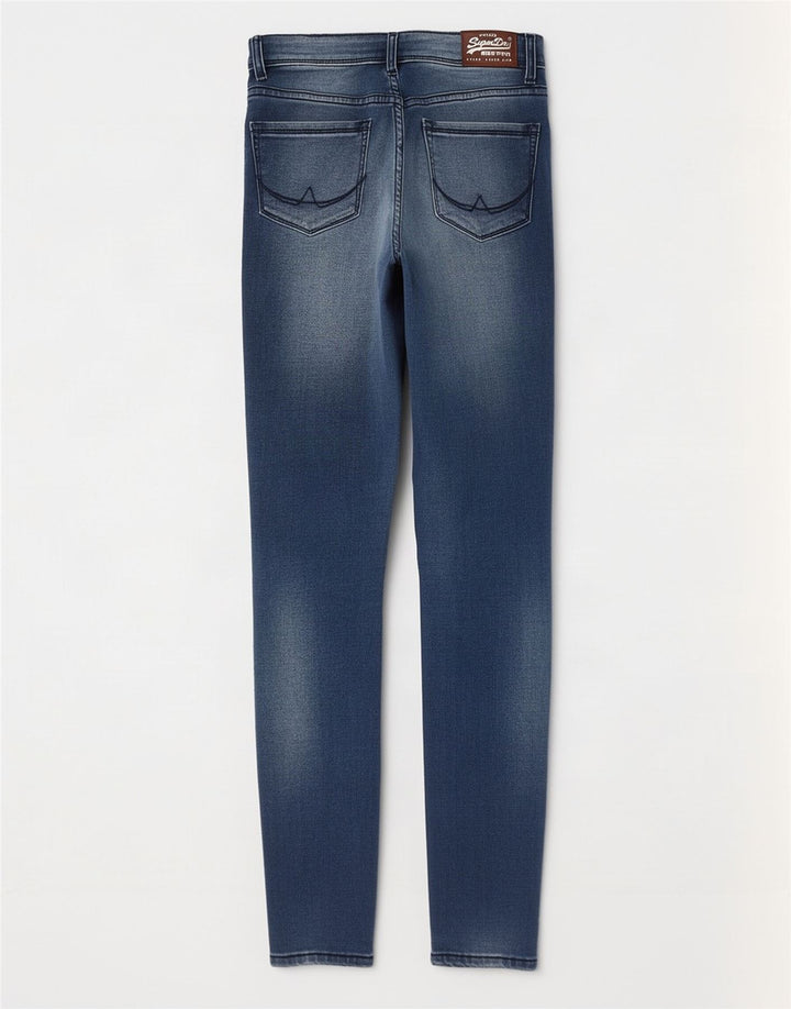 Blugi jegging Alexia Superdry pentru femei W27 L32 bumbac albastru