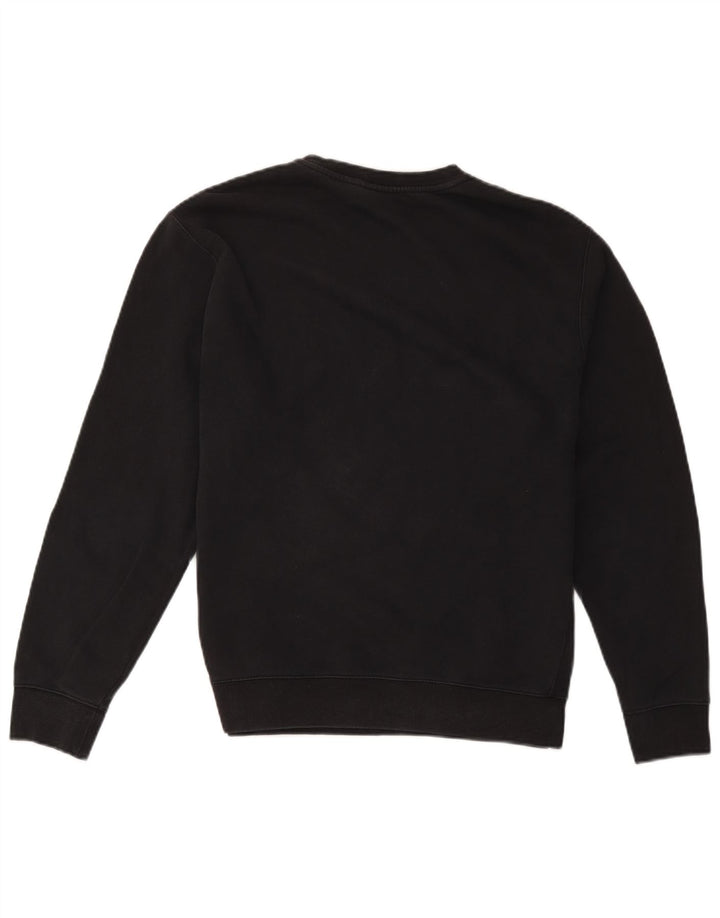 Pulover Nike pentru bărbați, bumbac mediu negru