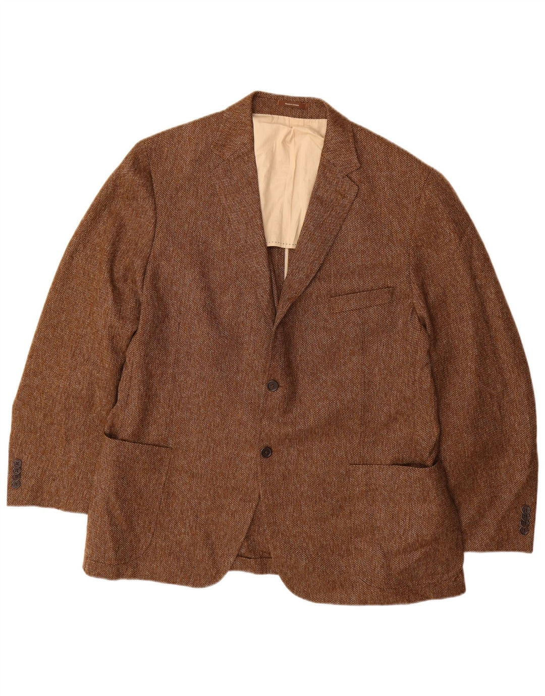 PETER MILLAR Jachetă pentru bărbați cu 2 nasturi, UK 40, maro mare