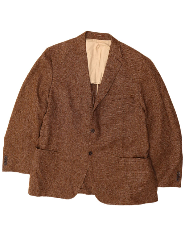 PETER MILLAR Jachetă pentru bărbați cu 2 nasturi, UK 40, maro mare