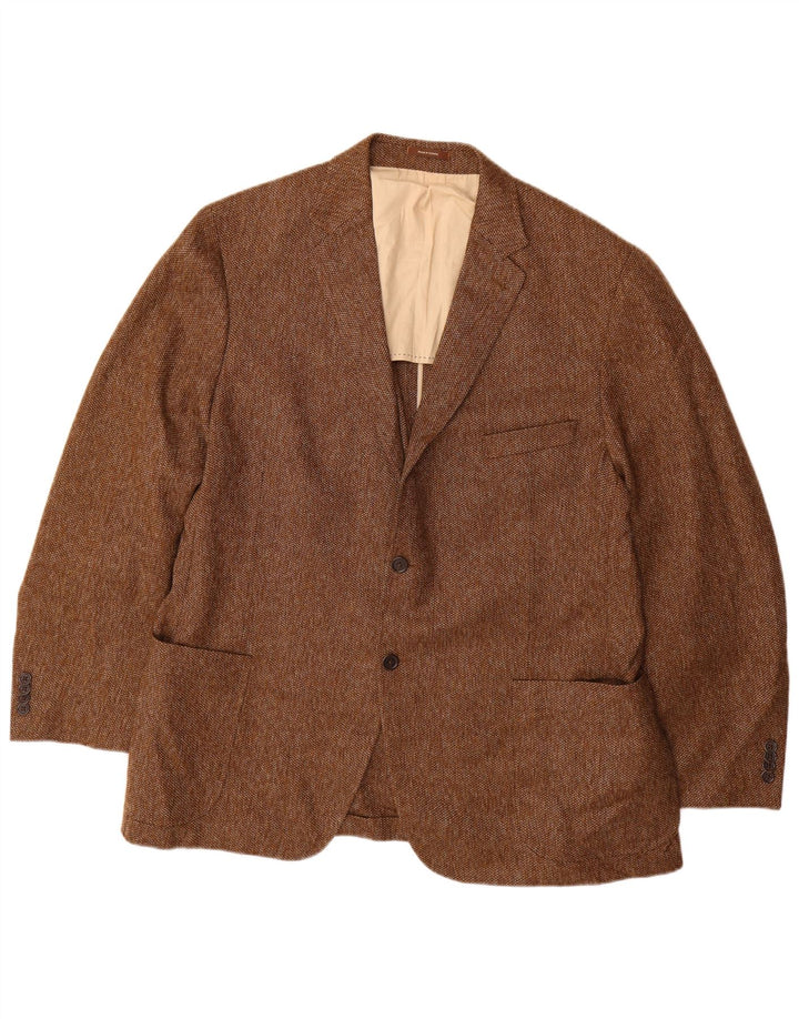 PETER MILLAR Jachetă pentru bărbați cu 2 nasturi, UK 40, maro mare