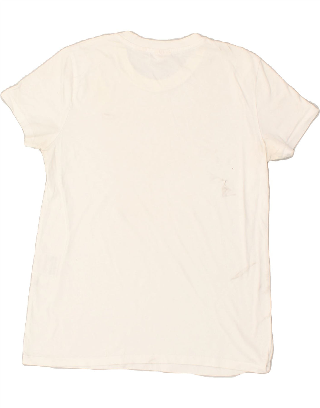 LEVI'S Womens T-Shirt Top UK 10 Small White | Vintage Levi's | Thrift | Second-Hand Levi's | Used Clothing | Messina Hembry 