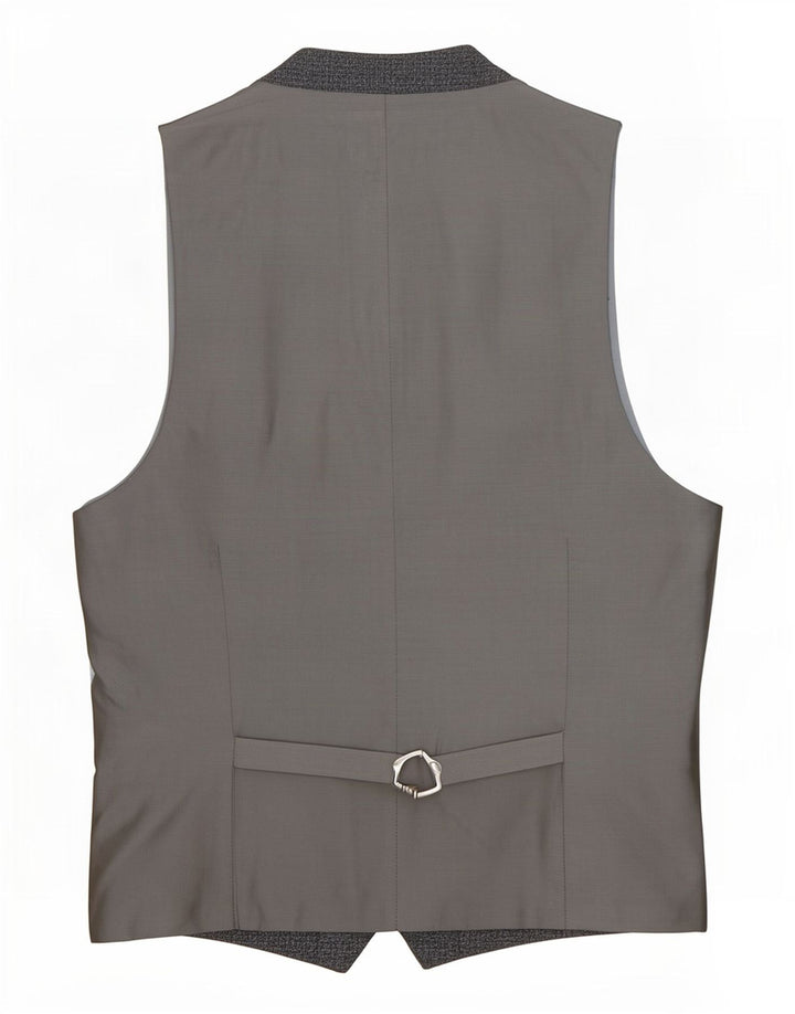 Giletă Dkny pentru bărbați slim fit UK 38 Medium Gri Lână