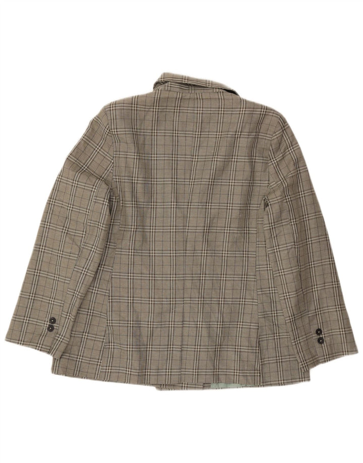 Topshop Jachetă Blazer Micuță pentru Damă, Marea Britanie 14, Verde, Mare
