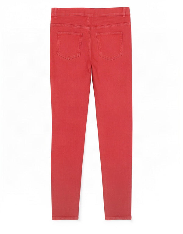 Blugi jegging pentru femei Marks & Spencer UK 12 Medium W30 L27 Bumbac roșu