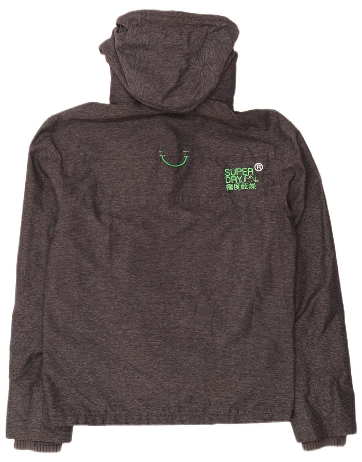 Jachetă Windbreaker Superdry pentru bărbați UK 38 Medium Grey Flecked