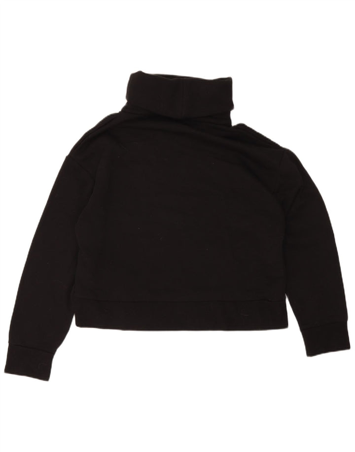 Bluză pentru femei Zara UK 16 mare bumbac negru